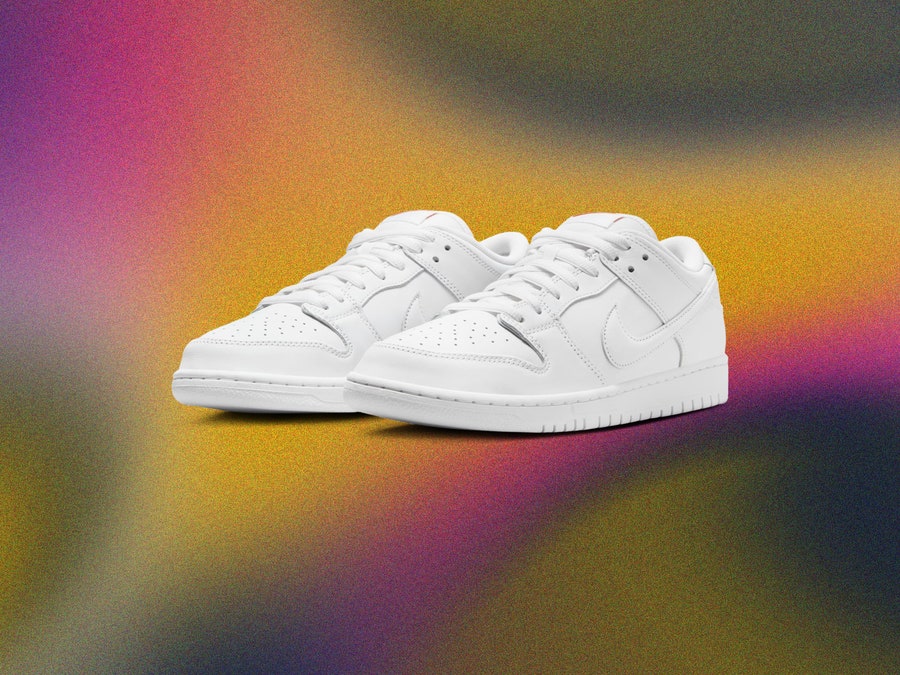 The Nike SB Dunk Low ‘Triple White’ Is the Summer's Cleanest Sneaker