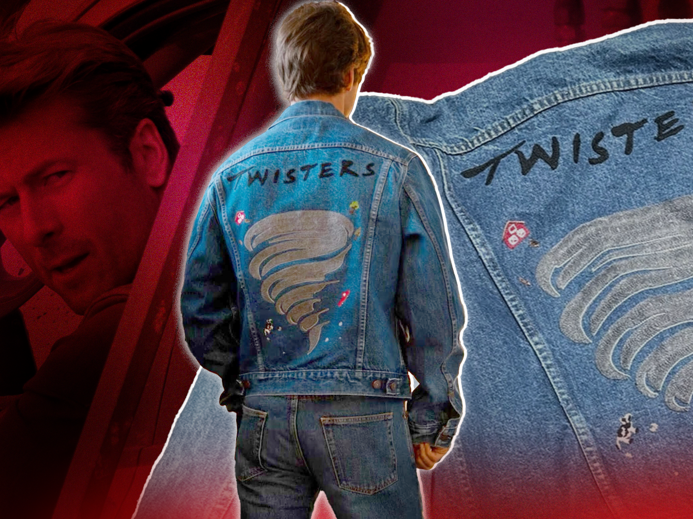 The Story Behind Glen Powell’s Incredible Custom Twisters Jacket